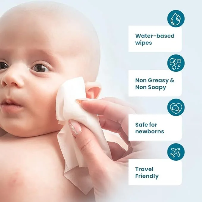 98% Pure Water Baby Wipes - Mild & Gentle - Image 5