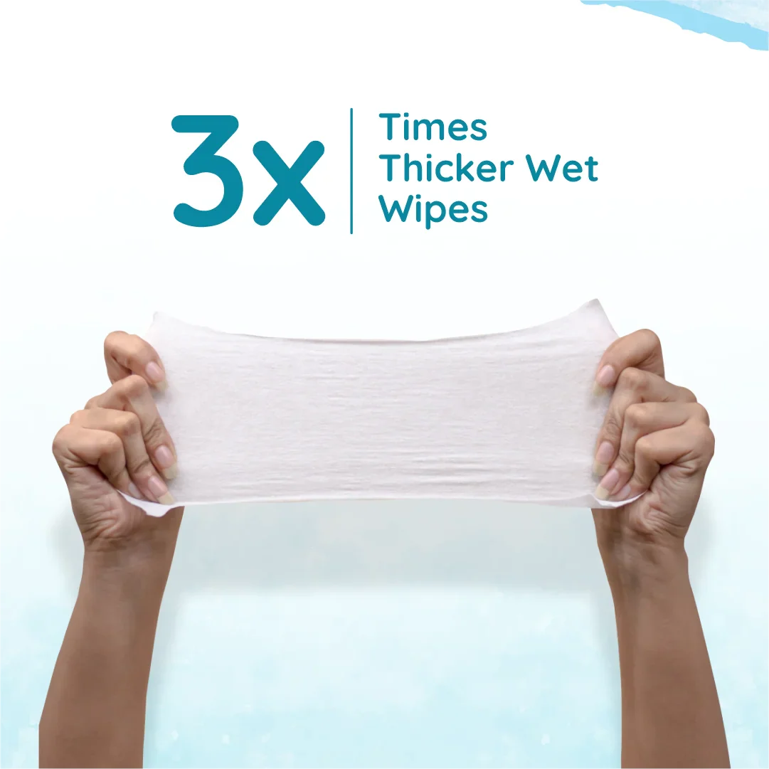 99% Pure Water Unscented Baby Wipes - Saver Pack (40 pcs) - Image 3