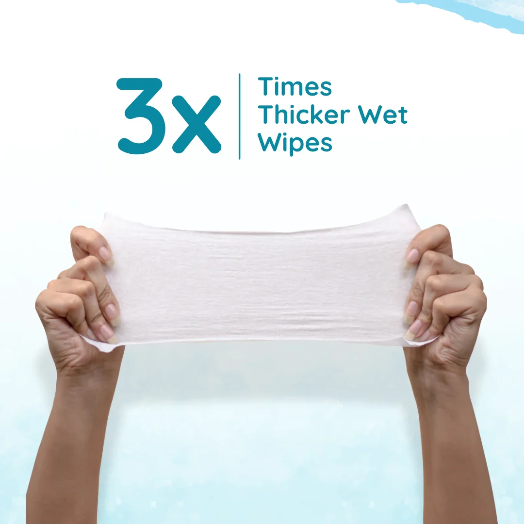 99% Pure Water Unscented Baby Wipes Combo - Super Saver Pack (72 pcs) - Image 4