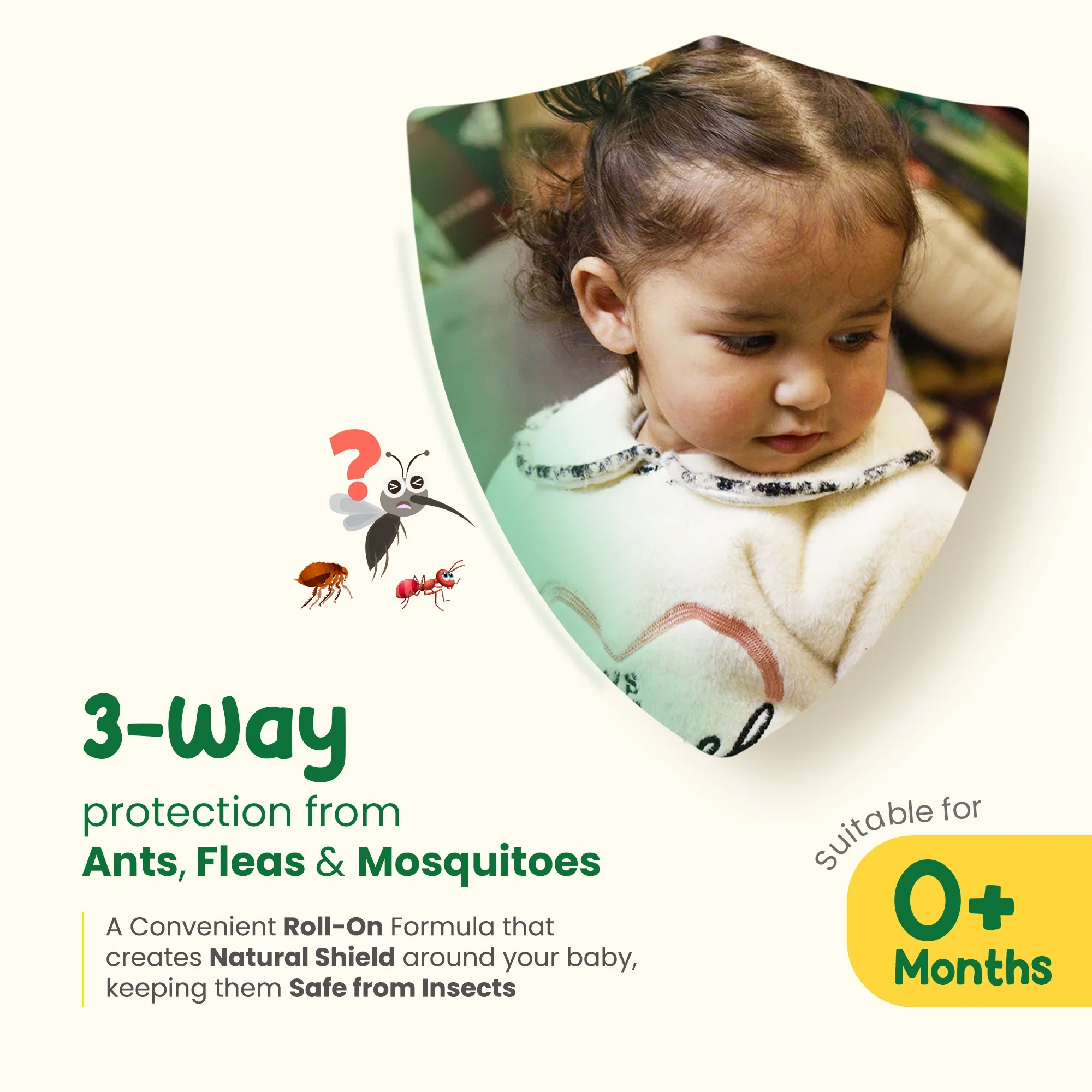 Anti Insect Fabric Roll On For Baby - Image 3