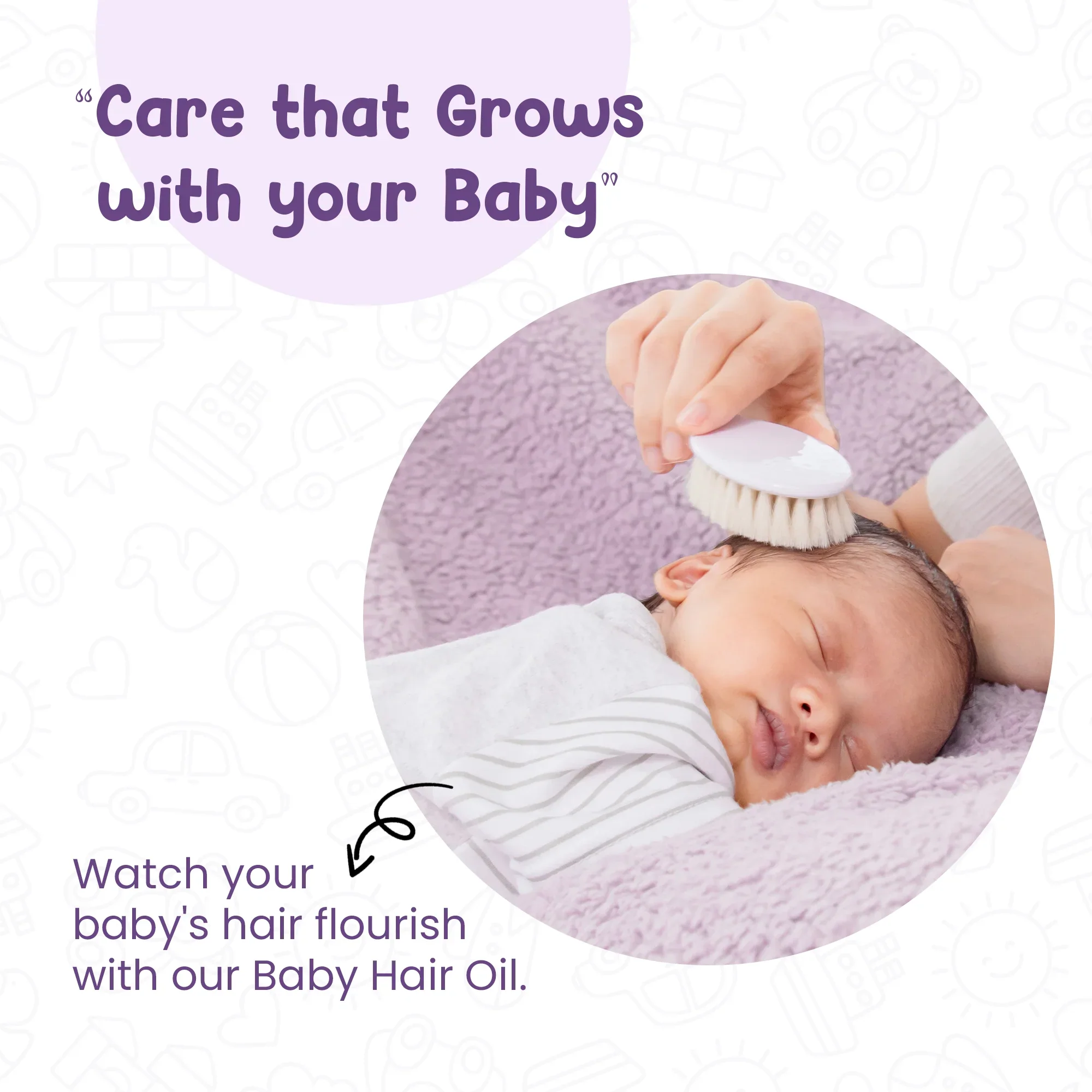 Nourishing Baby Hair Oil - Enriched with Saffron & Almond - Image 5