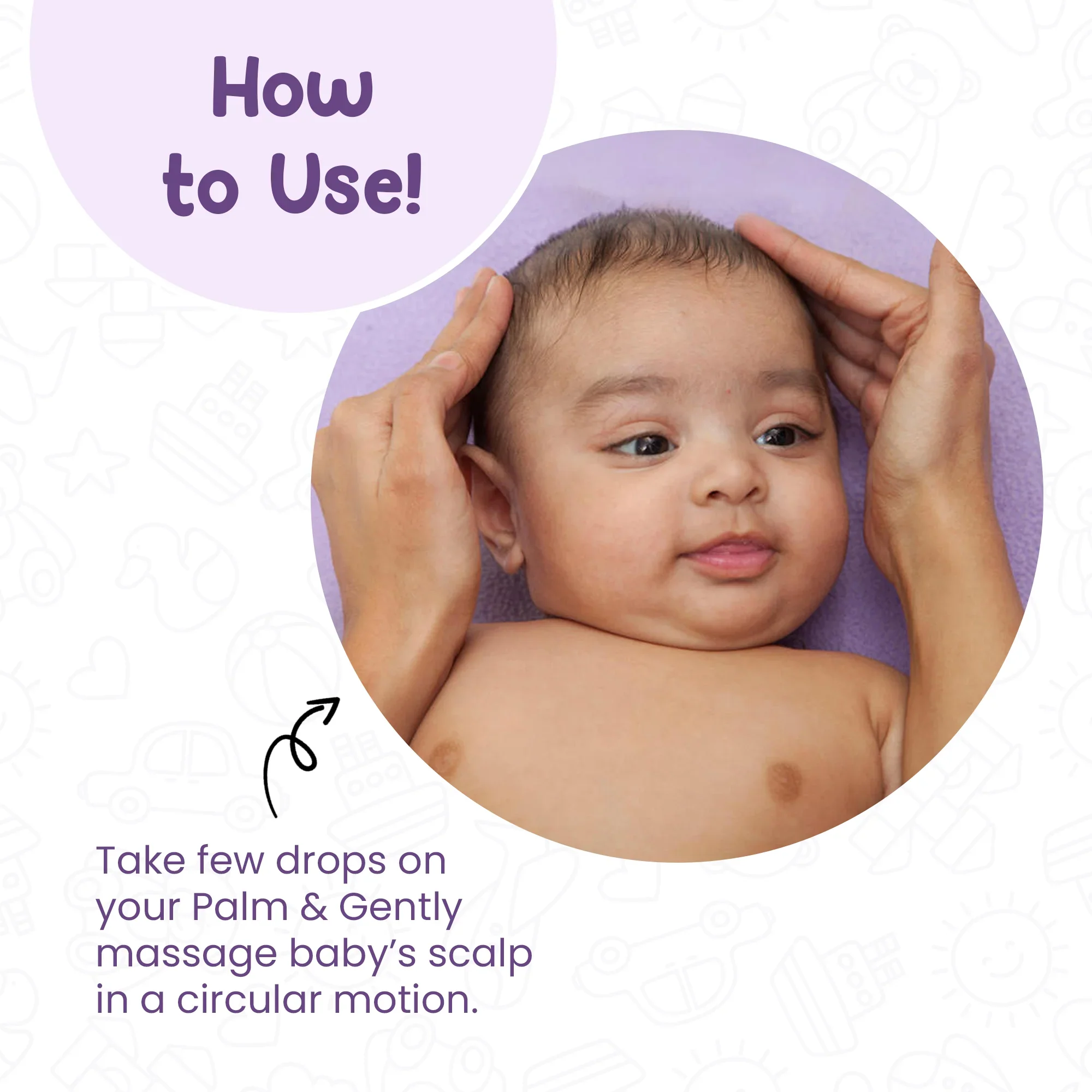 Nourishing Baby Hair Oil - Enriched with Saffron & Almond - Image 6