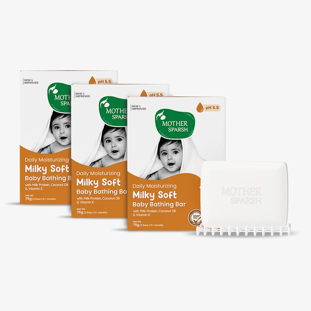 Daily Moisturizing Baby Soap - Milky Soft Bathing Bar - Image 8