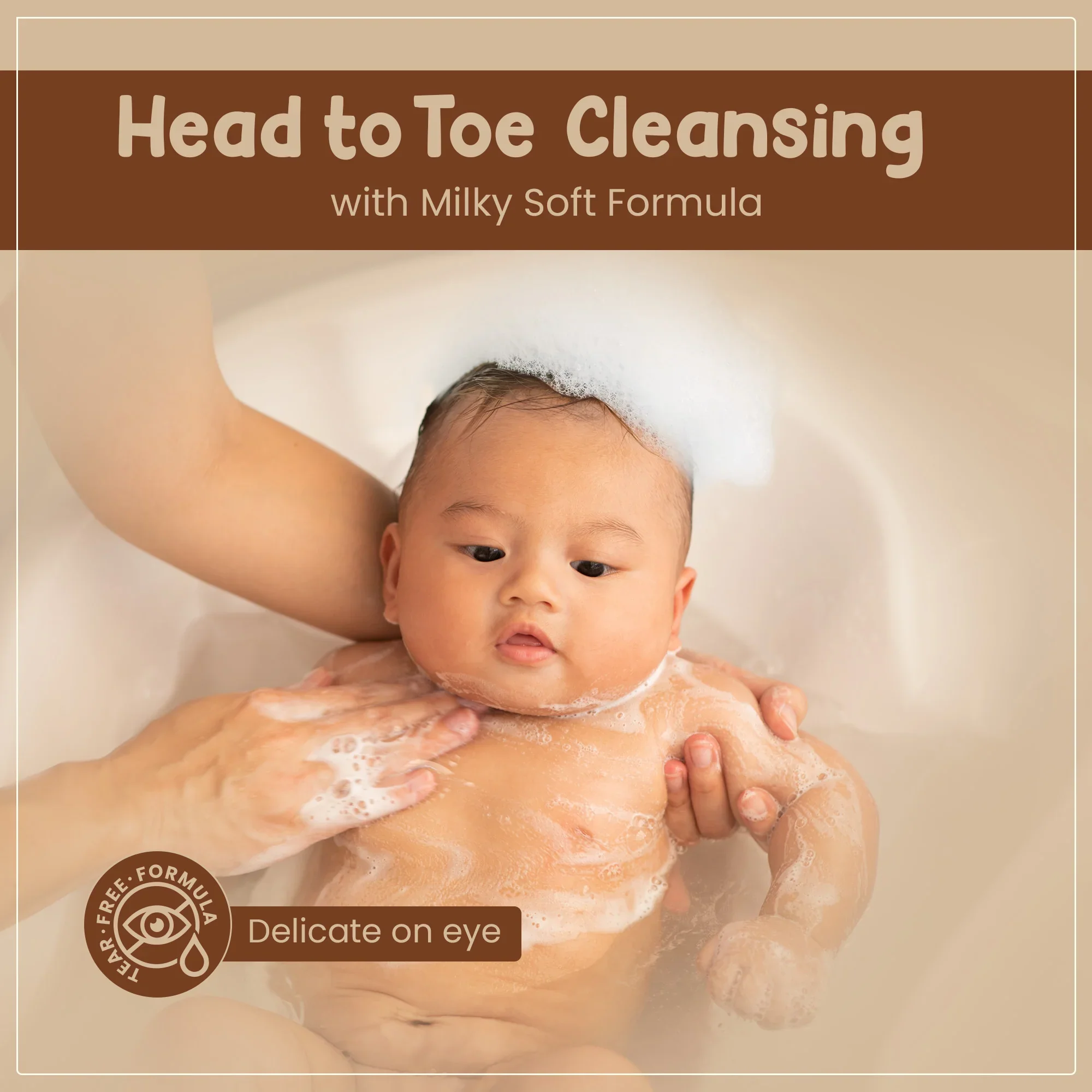 Daily Moisturizing Milky Soft Head to Toe Baby Wash - Image 4