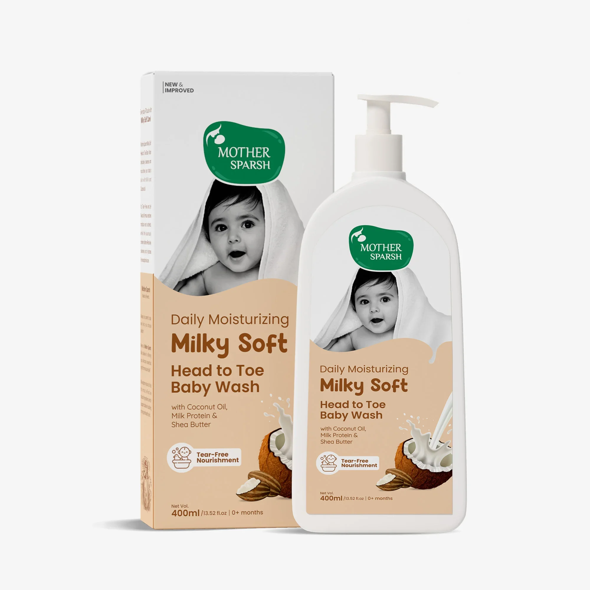 Daily Moisturizing Milky Soft Head to Toe Baby Wash - Image 8
