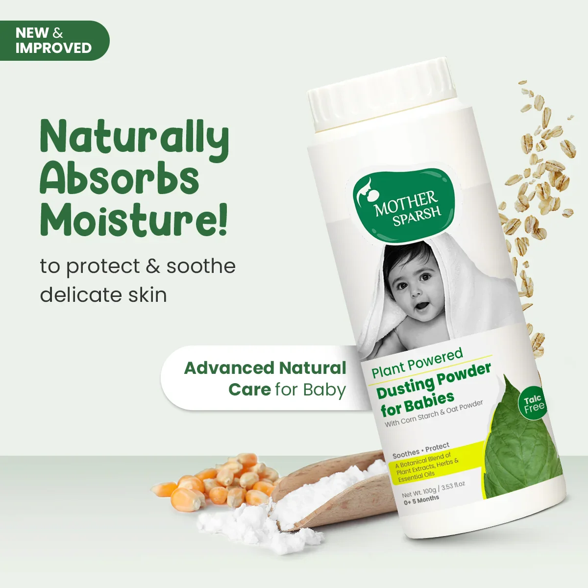 Plant Powered Dusting Powder For Baby - Image 3