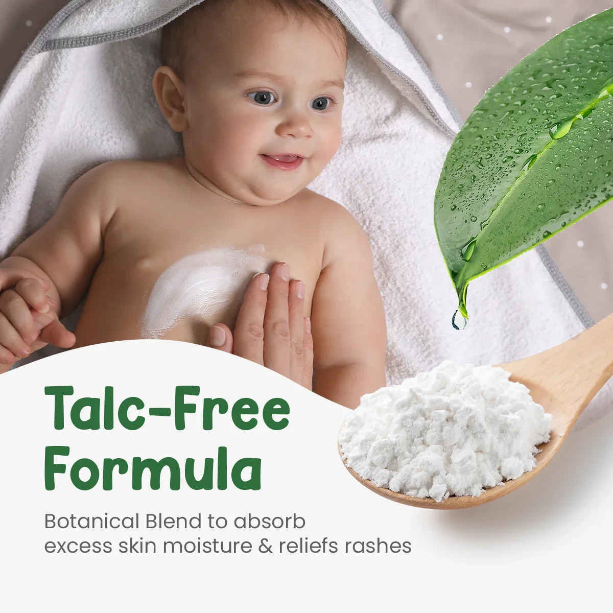 Plant Powered Dusting Powder For Baby - Image 4