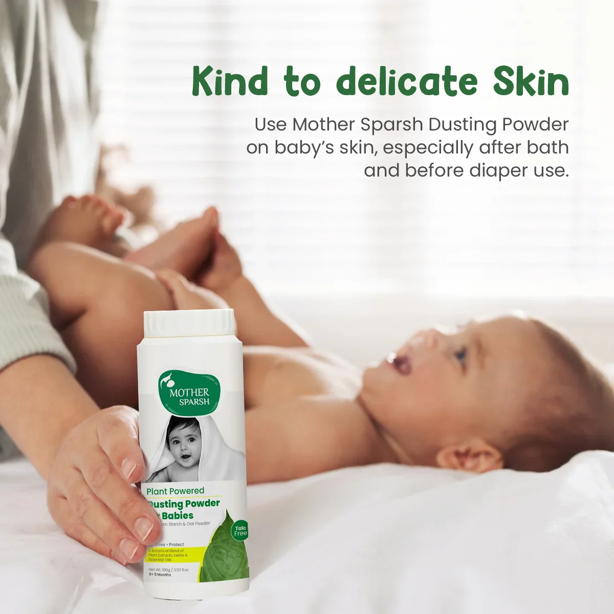 Plant Powered Dusting Powder For Baby - Image 5