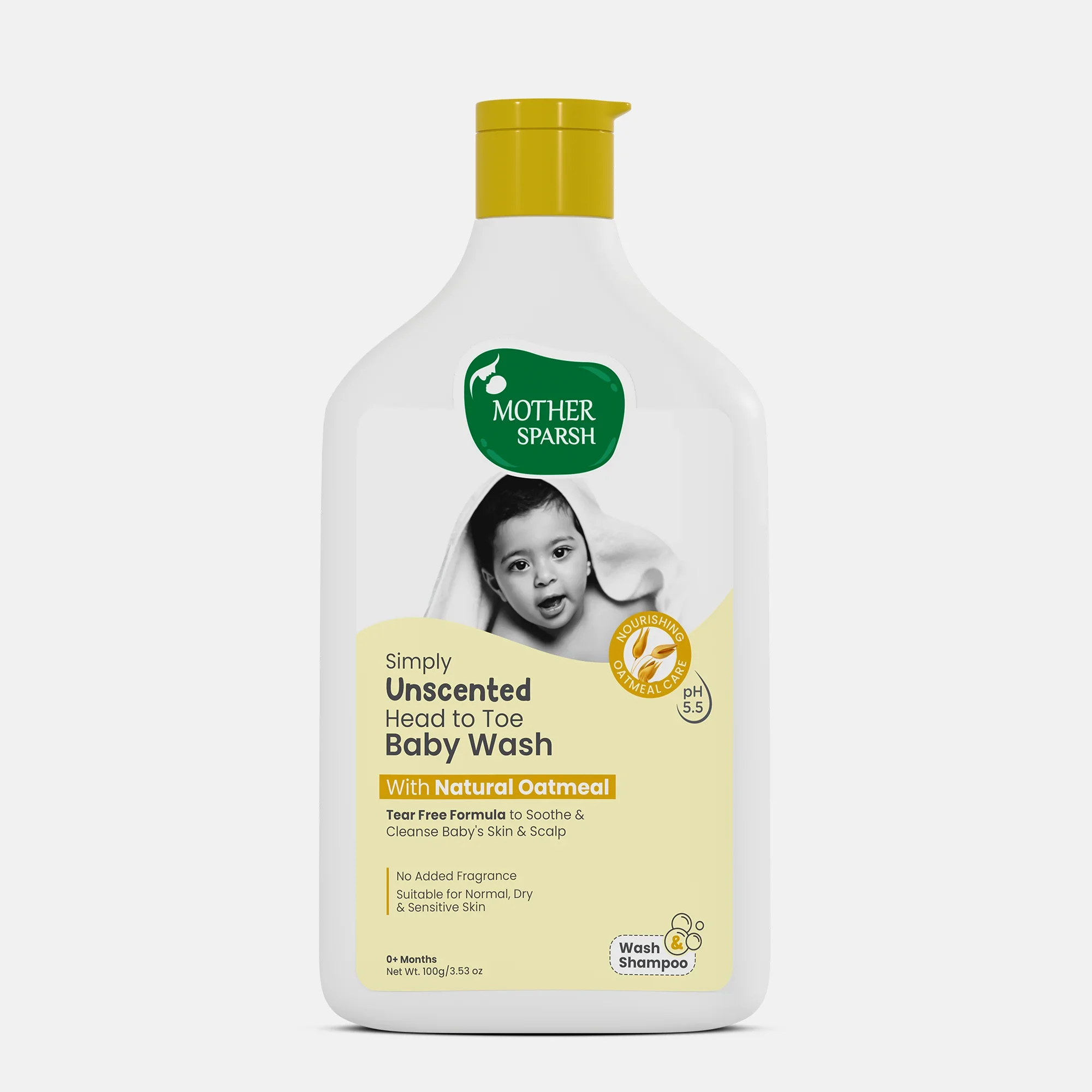 Simply Unscented Head to Toe Baby Wash - Image 6