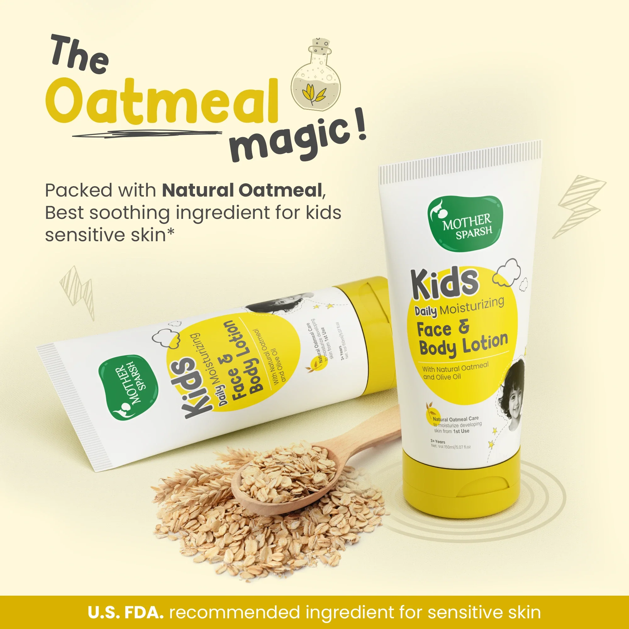 Kids Daily Moisturizing Face & Body Lotion - Image 4