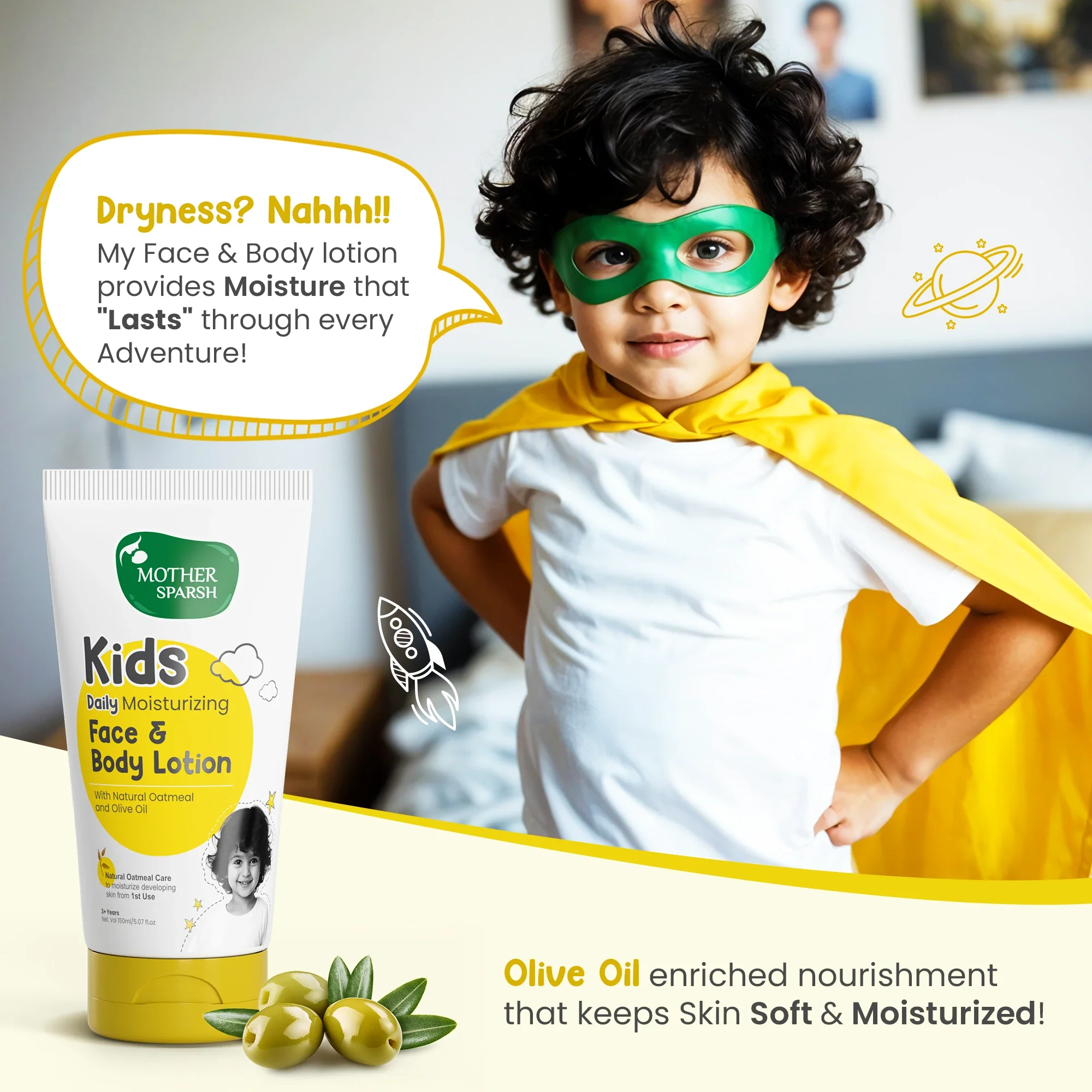 Kids Daily Moisturizing Face & Body Lotion - Image 5