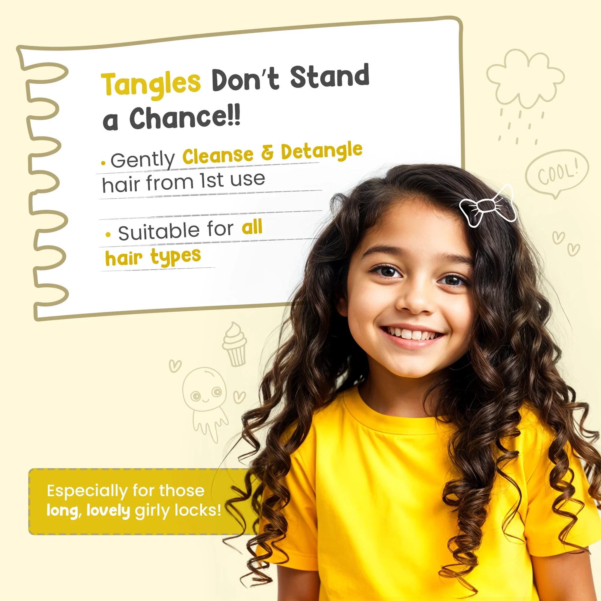 Kids 2 in 1 Hydrating Shampoo + Conditioner - Image 3