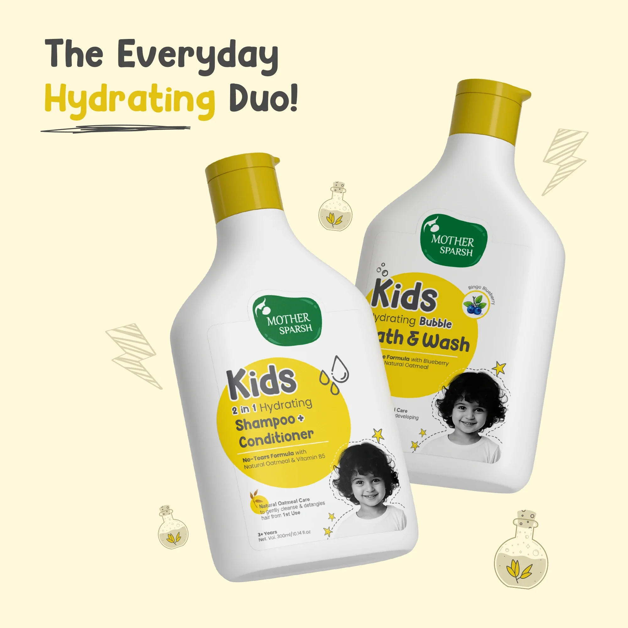 Kids 2 in 1 Hydrating Shampoo + Conditioner - Image 6