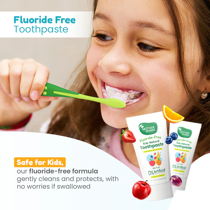 Kids Natural Mix Fruit Toothpaste - Image 6