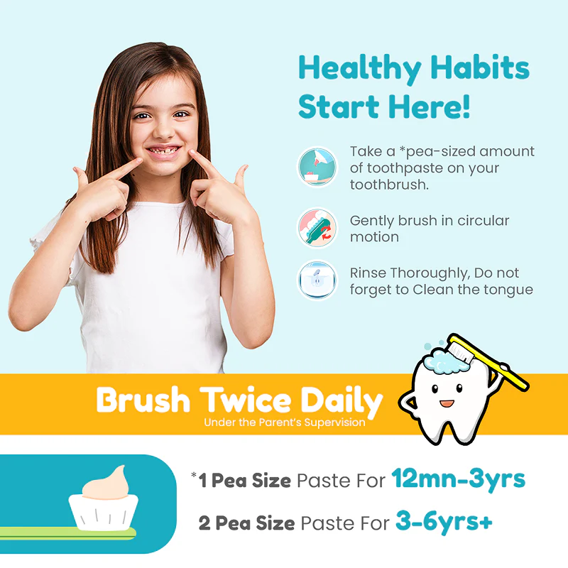 Kids Natural Mix Fruit Toothpaste - Image 7