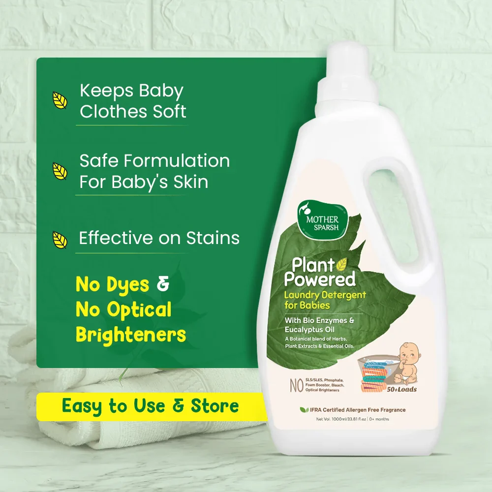 Plant Powered Laundry Detergent for Babies & Adults - 200ml - Image 3