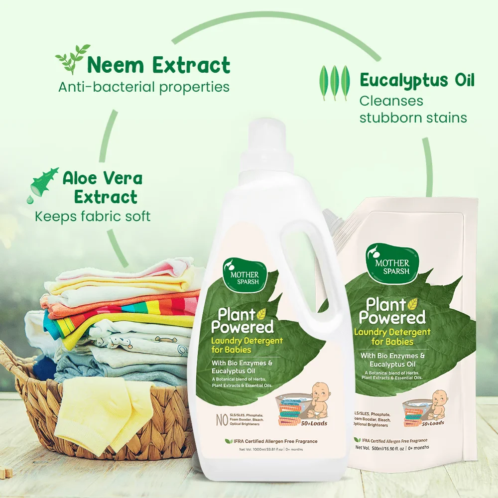 Plant Powered Laundry Detergent for Babies & Adults - 200ml - Image 4