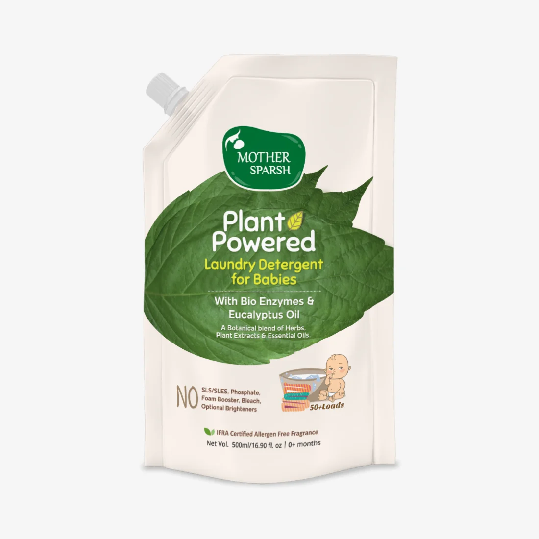 Plant Powered Laundry Detergent for Babies & Adults with Sensitive Skin - Image 7
