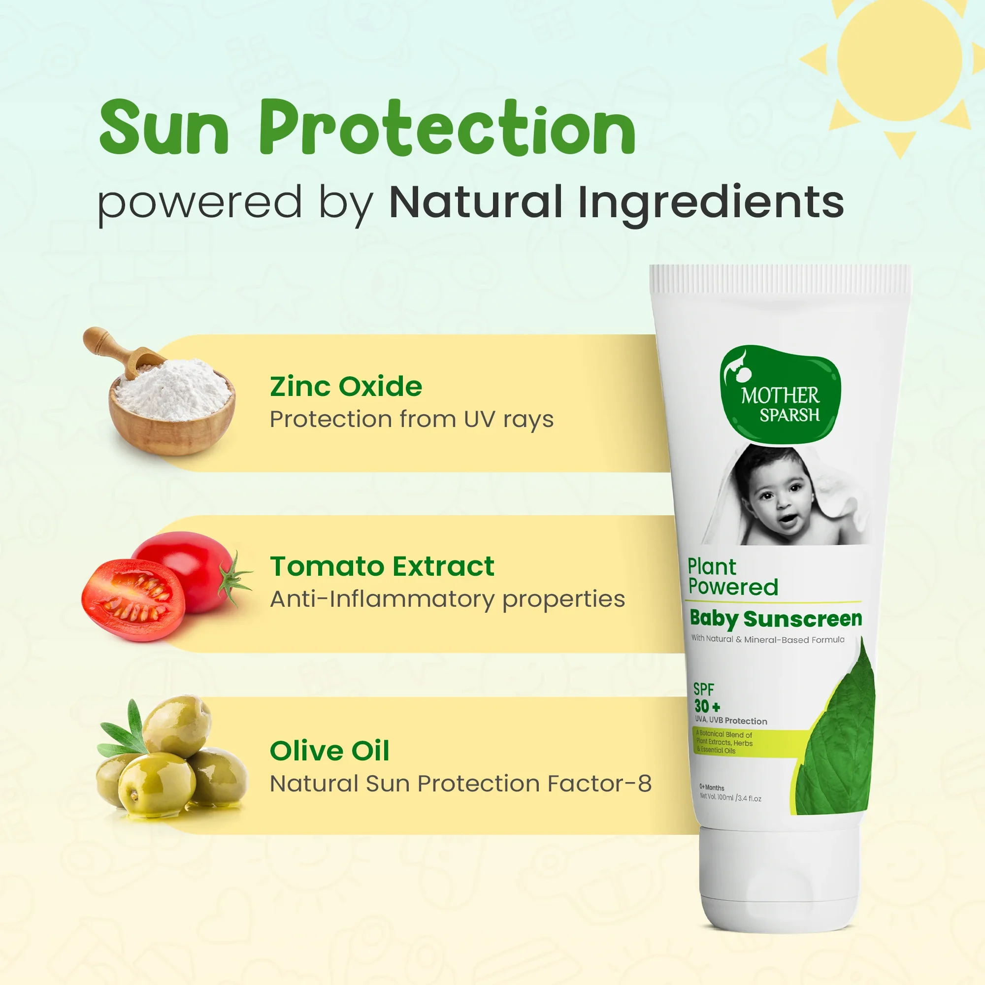 Plant Powered Baby Sunscreen Lotion - Image 5