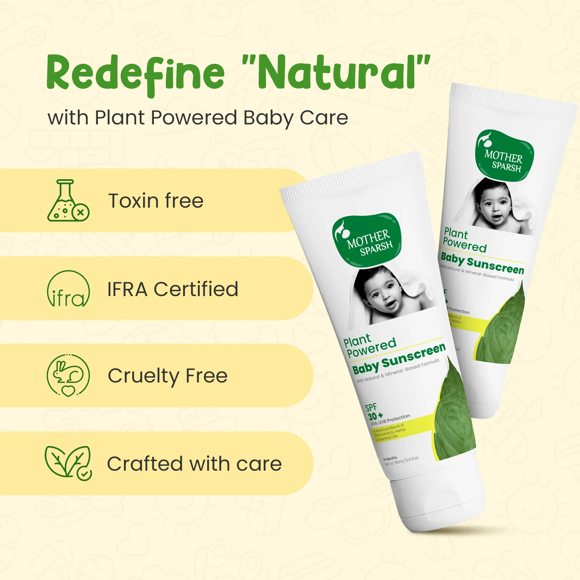 Plant Powered Baby Sunscreen Lotion - Image 7
