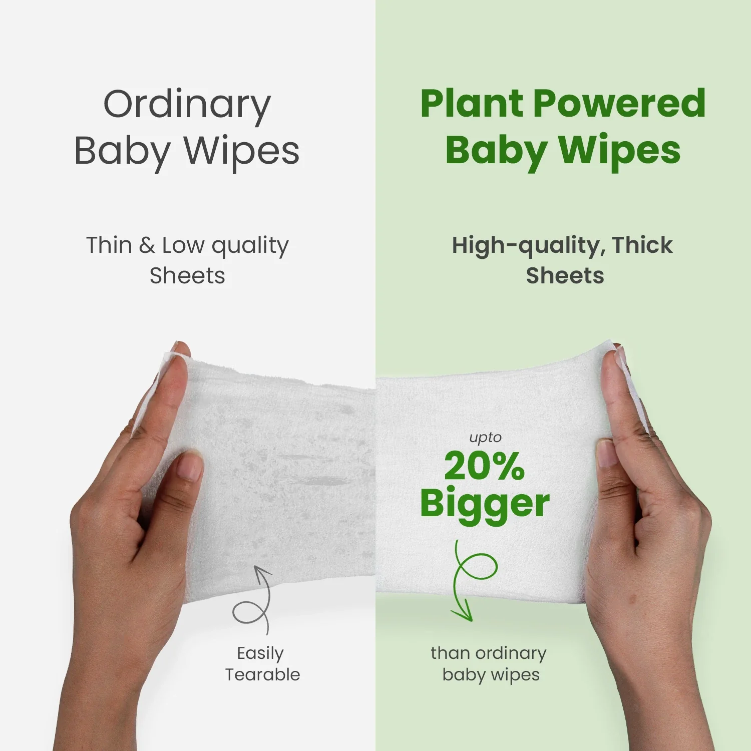 Plant Powered Baby Wipes - Grapefruit - Image 3
