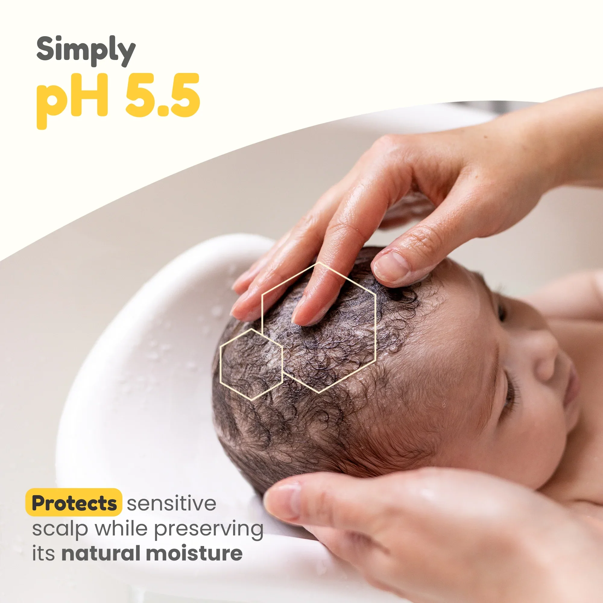 Simply Unscented Baby Shampoo - Gentle Care for Baby’s Scalp & Hair - Image 5