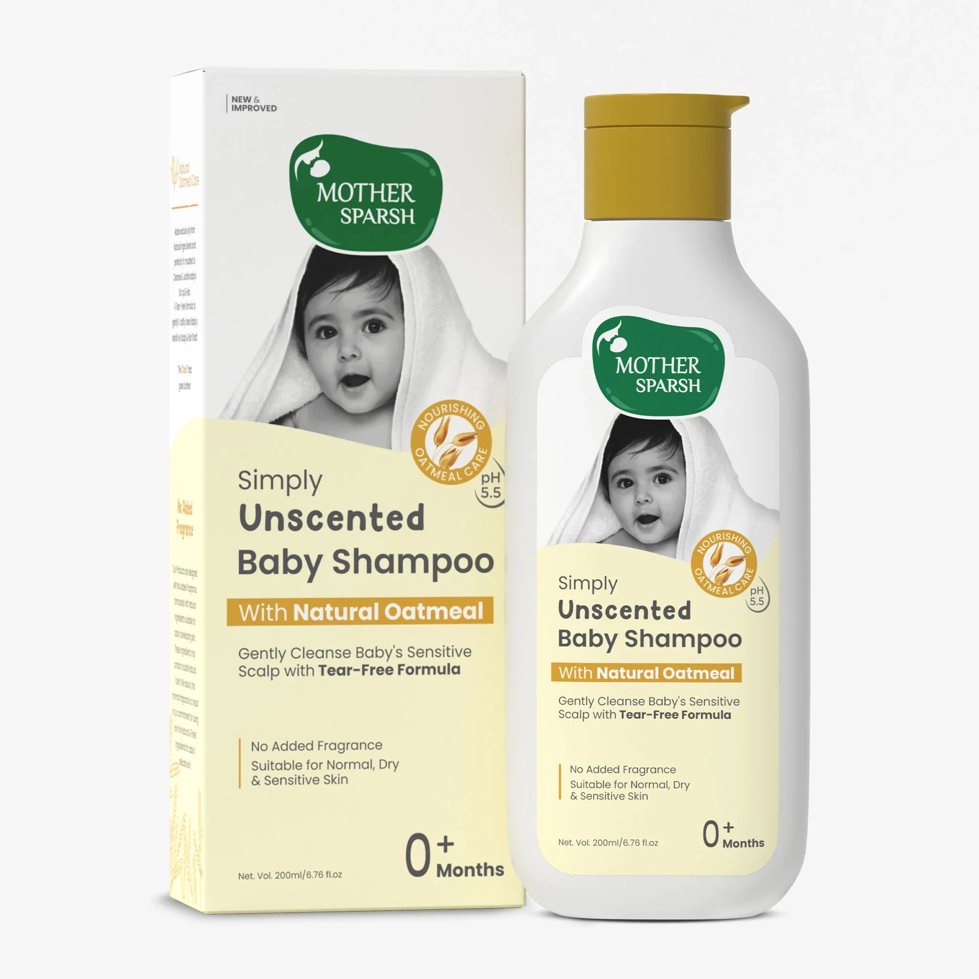 Simply Unscented Baby Shampoo - Gentle Care for Baby’s Scalp & Hair - Image 8