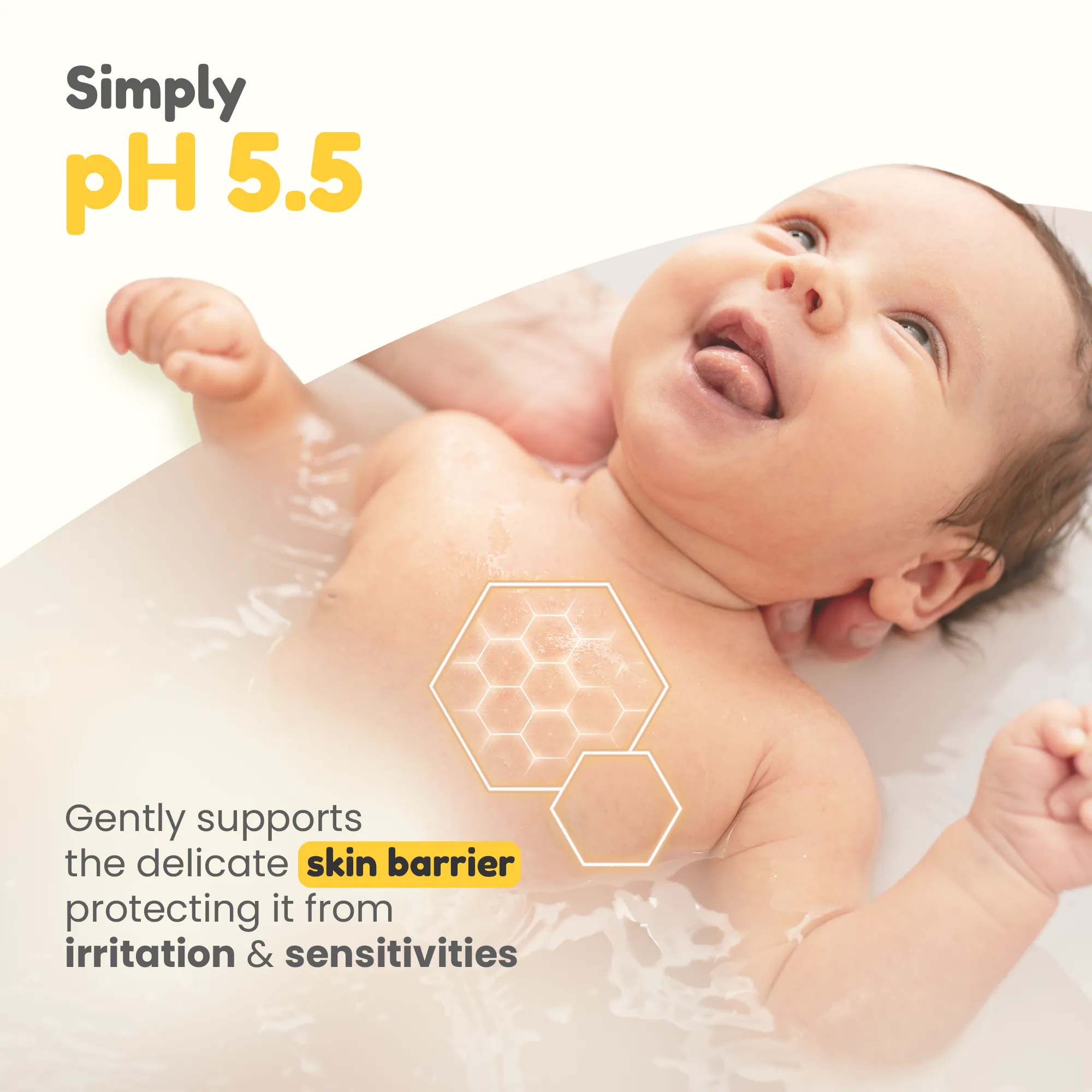 Simply Unscented Baby Wash - Soft & Soothing Cleansing for Infants - Image 5