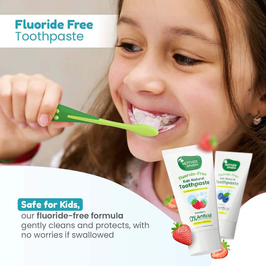 Strawberry Kids Natural Toothpaste - Image 6