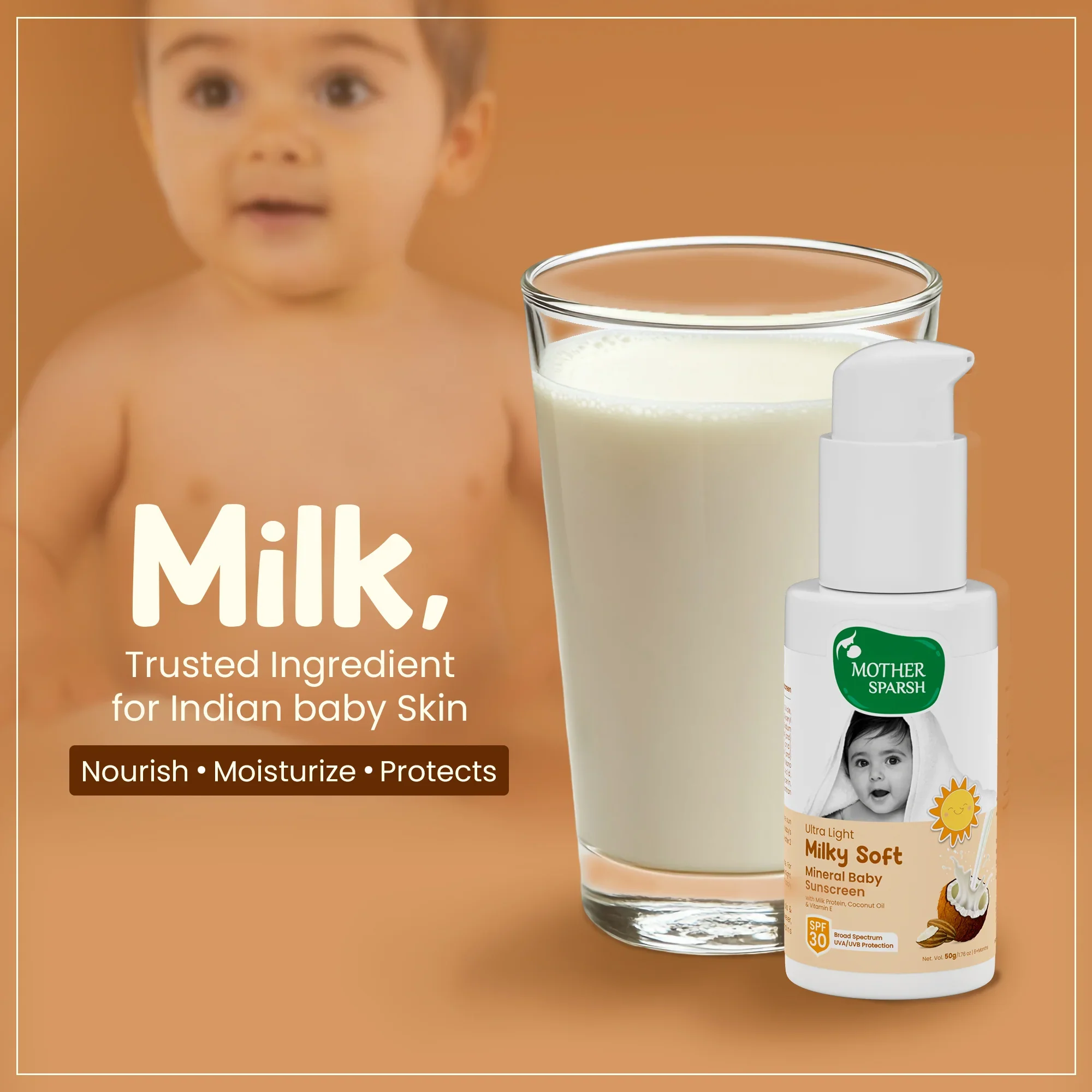 Ultra Light Milky Soft Baby Sunscreen - Image 3